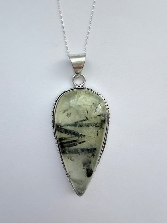 Colgante Alhena · Prehnita