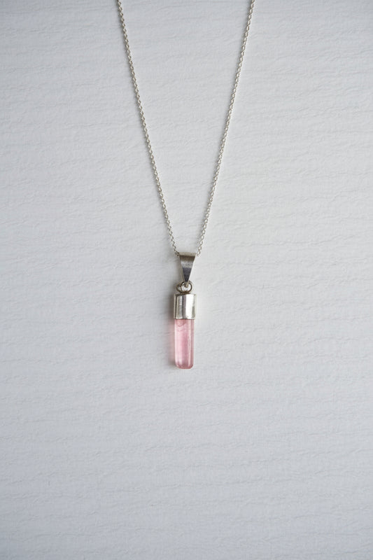 Colgante Turmalina Rosa (Rubelita) Plata de ley – Amor y equilibrio emocional