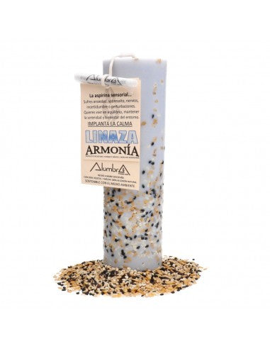 Vela artesanal con Linaza - Armonía