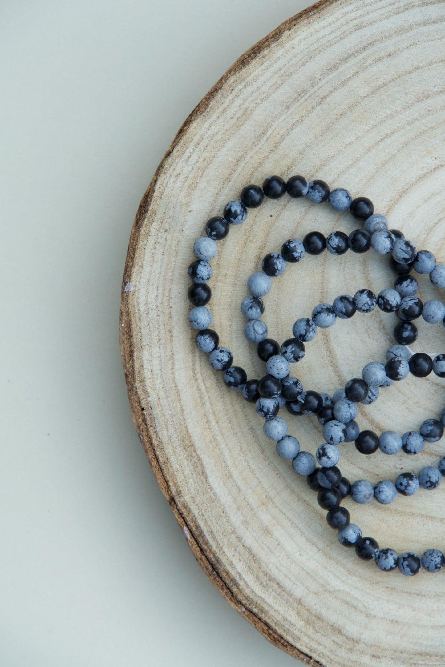 Pulsera obsidiana nevada - Protección y claridad