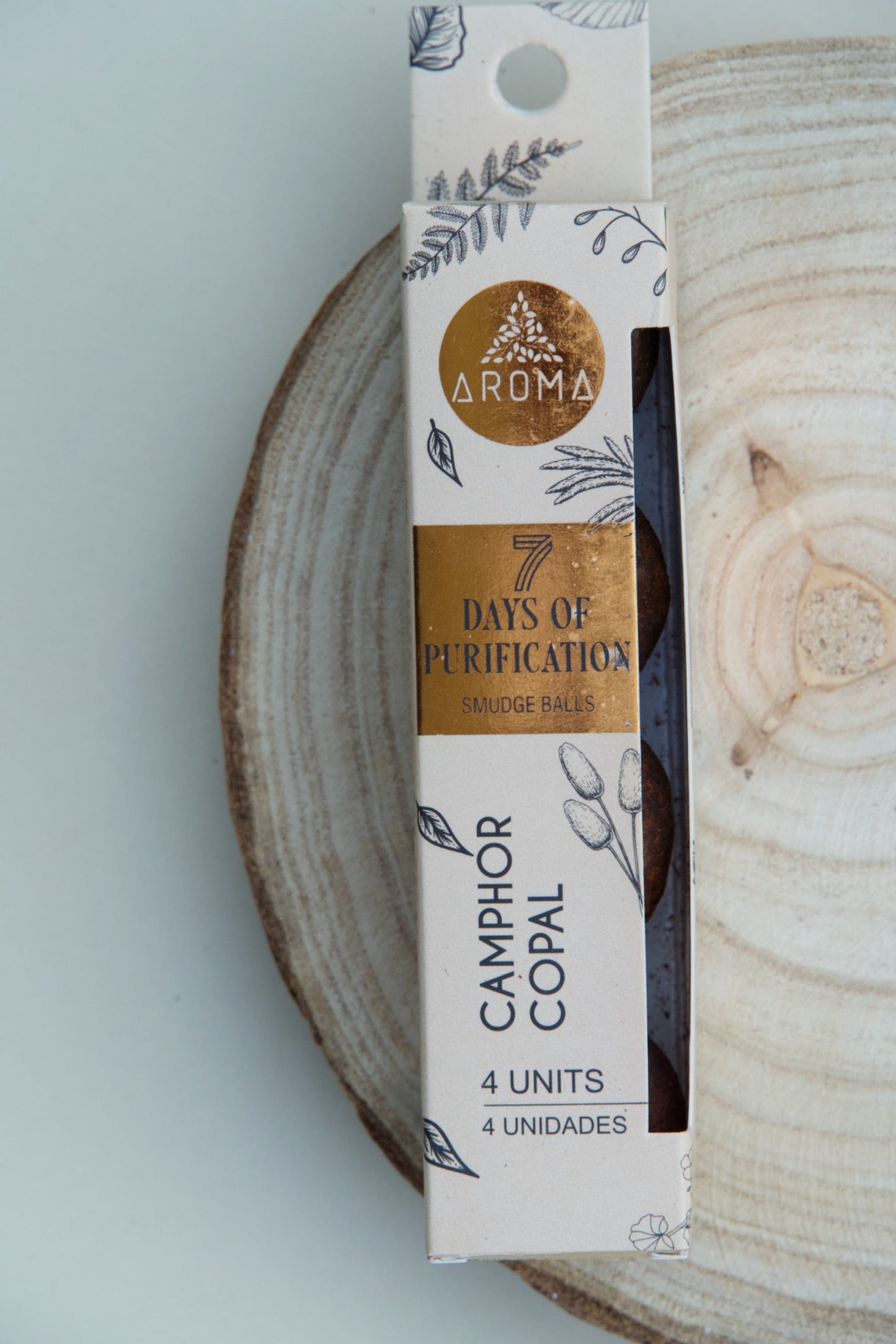 Bombita de Defumación – Alcanfor y Copal