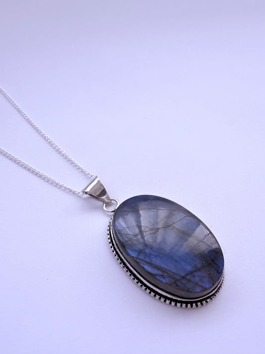 Colgante Alhena · Labradorita