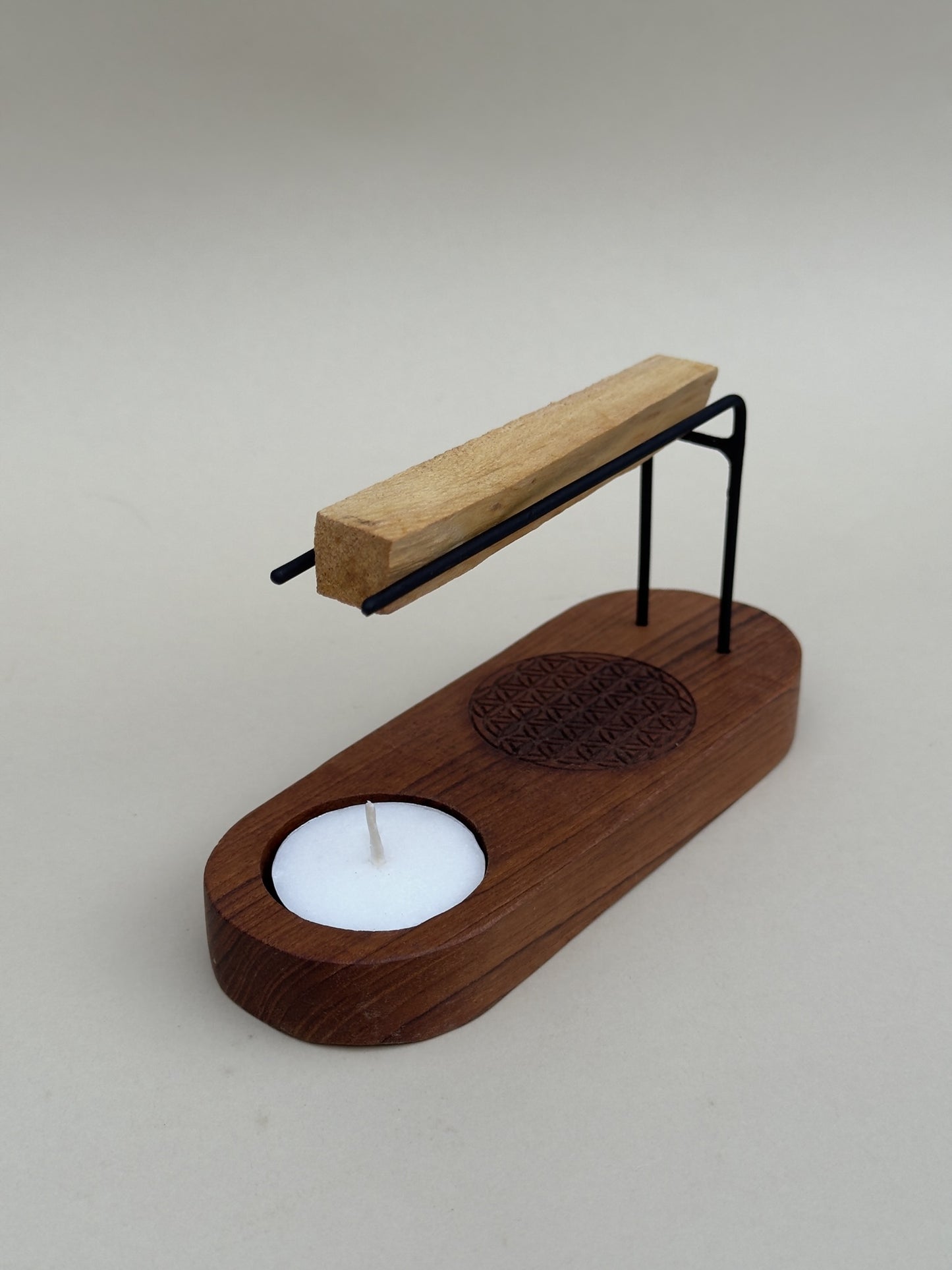 Quemador de Palo Santo Flor de la Vida