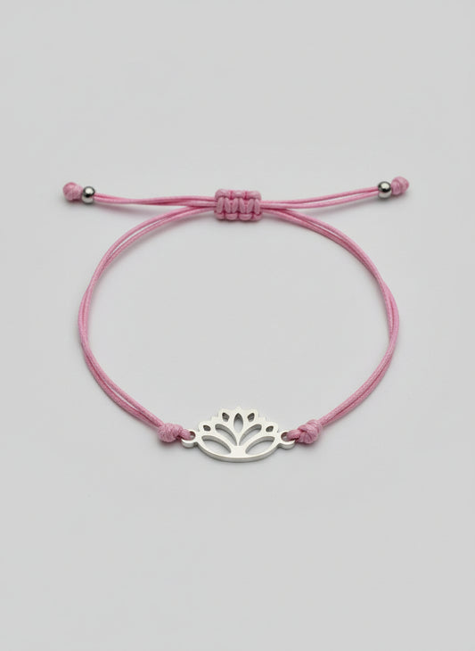 Pulsera Ajustable Flor de Loto