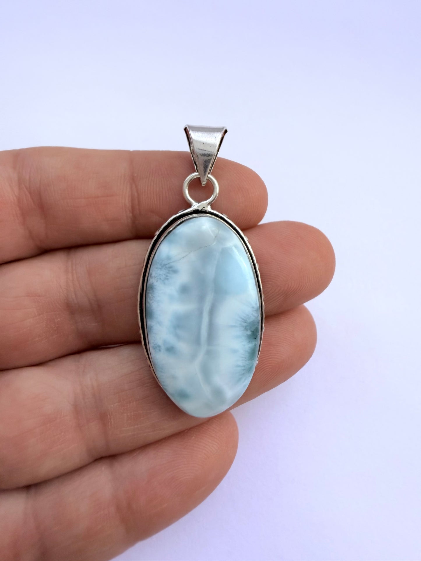 Colgante Alhena · Larimar