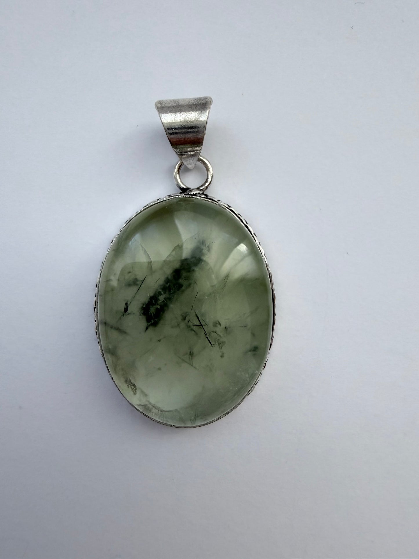 Colgante Alhena · Prehnita