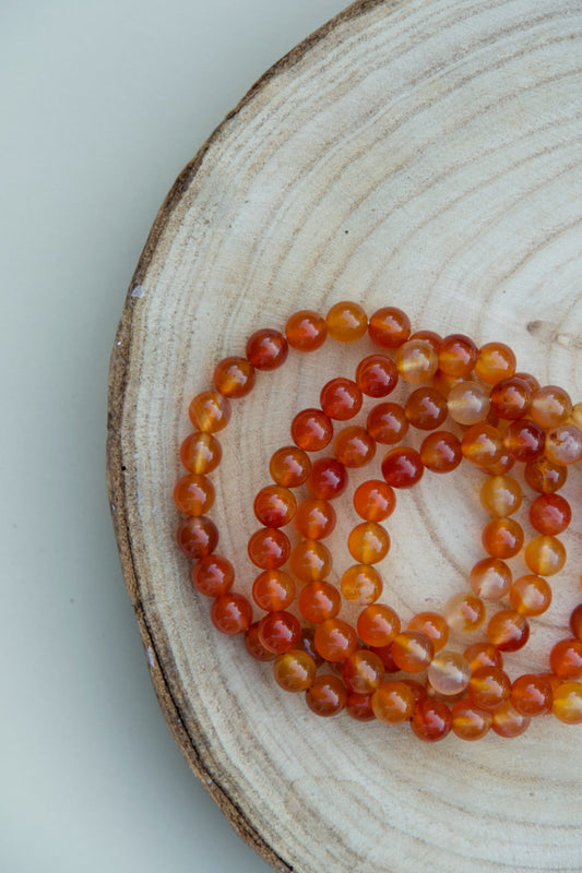Pulsera cornalina - Alegría y energía vital