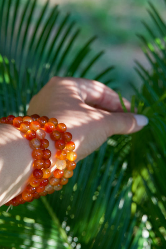 Pulsera cornalina - Alegría y energía vital