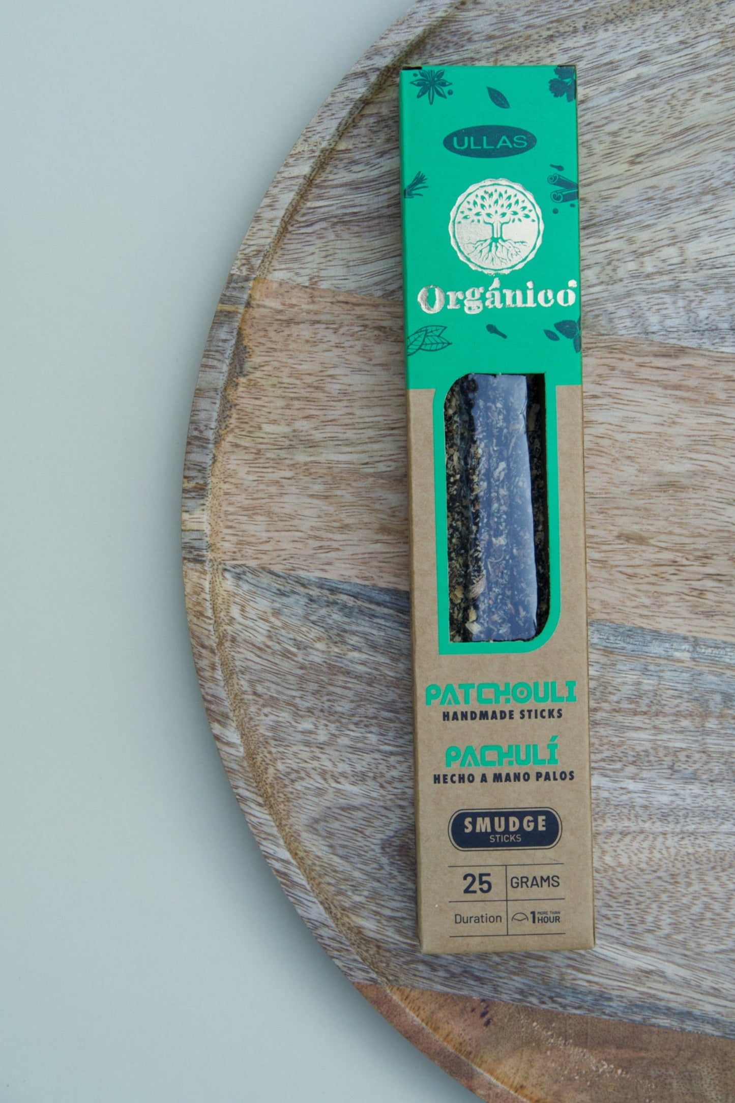Incienso Natural Orgánico – Patchouli