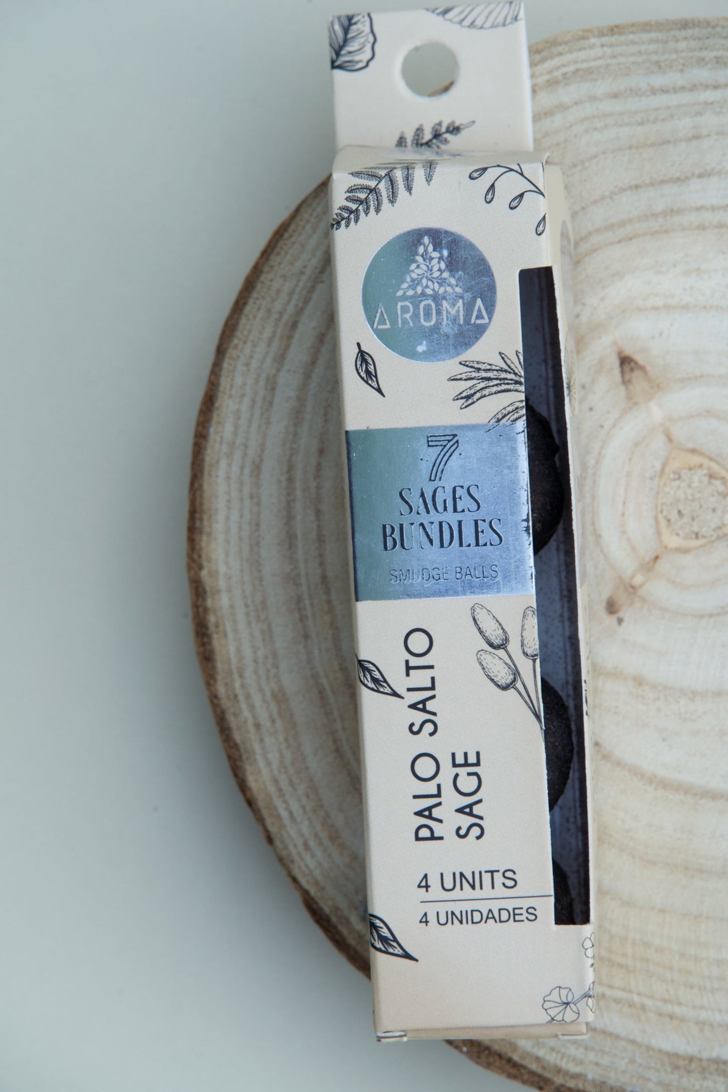 Bombita de Defumación – Palo Santo y Salvia