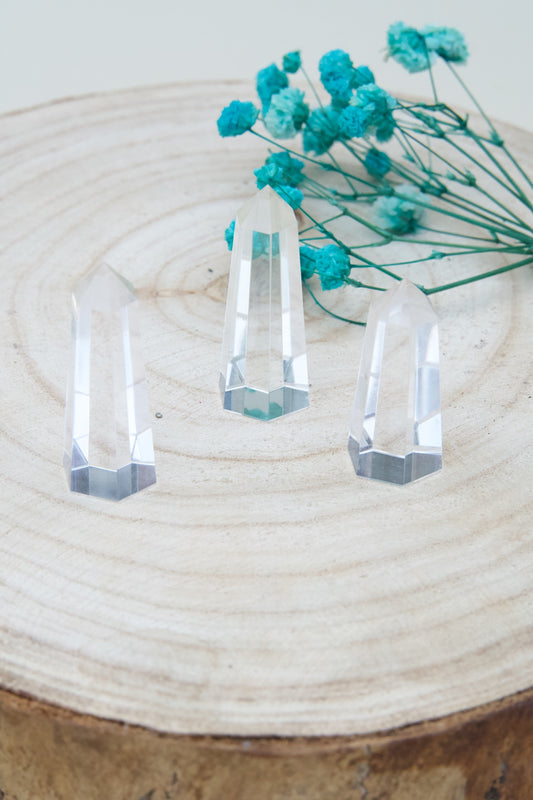 Punta Generadora de Cuarzo Calidad Extra – Energía y Claridad