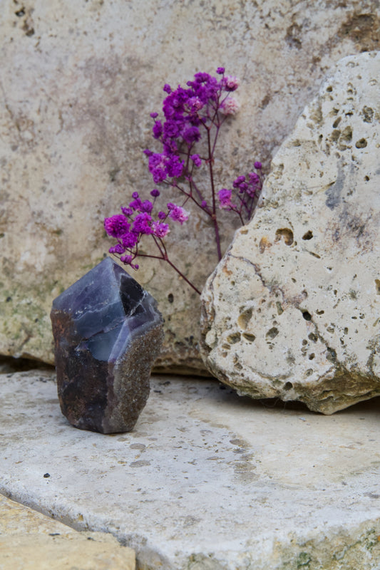 Puntas semipulidas de Amatista – Calma mental y claridad espiritual