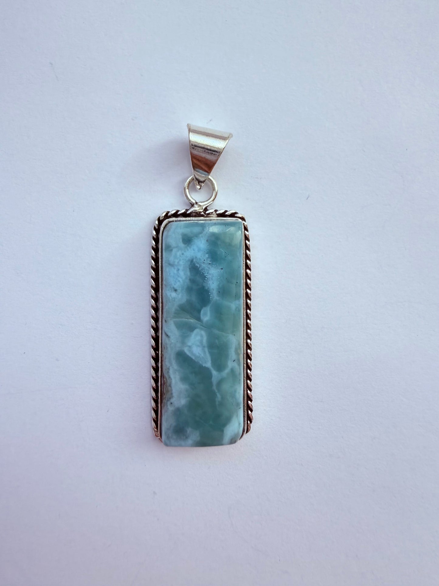 Colgante Alhena · Larimar