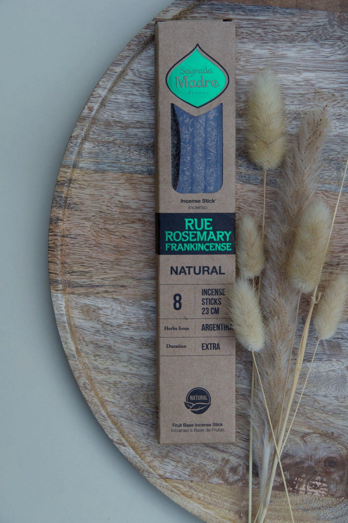 Incienso Natural Sagrada Madre – Ruda y Romero