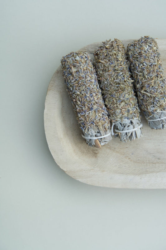 Atado de Salvia Blanca con Lavanda