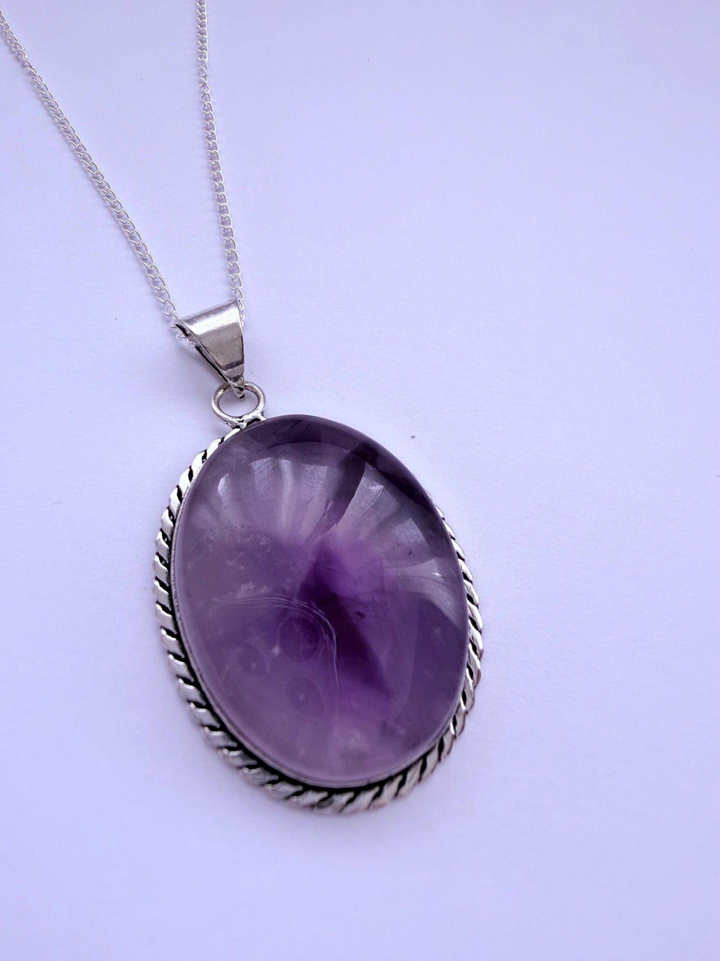 Colgante Alhena · Amatista
