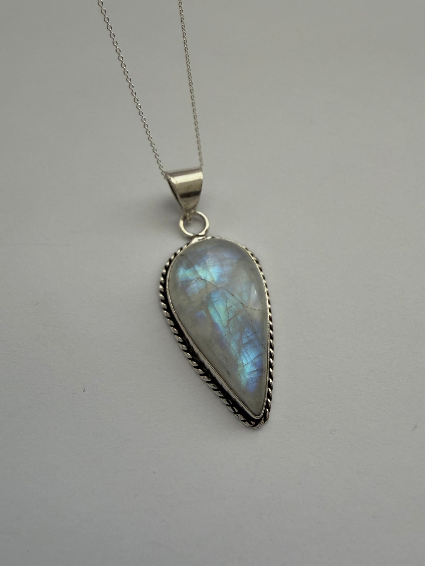 Colgante Alhena · Piedra Luna