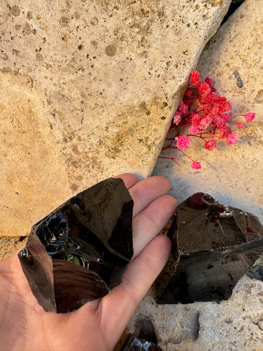 Masivo de Obsidiana grande – Protección y Liberación